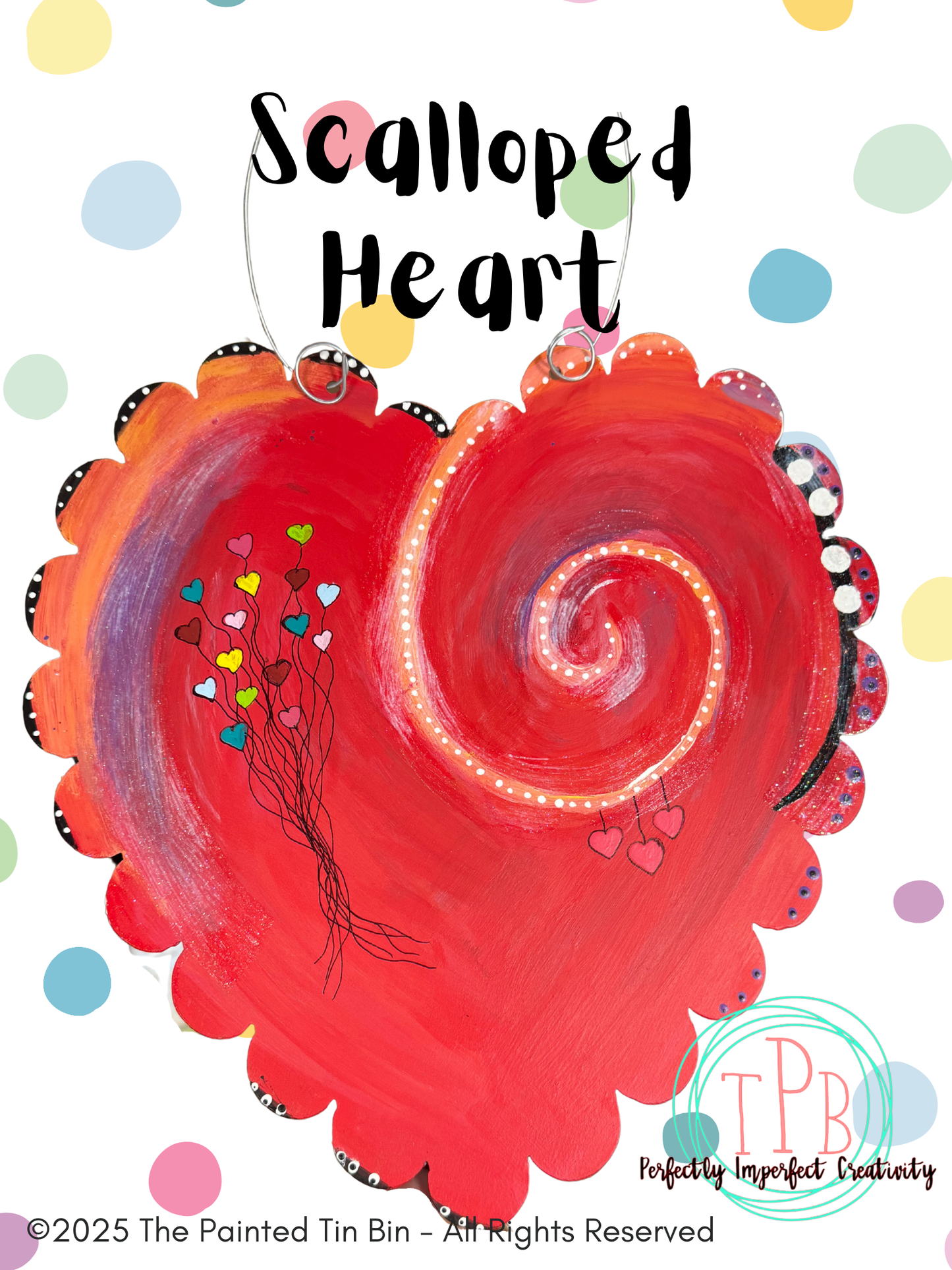 Scalloped Heart