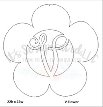 Load image into Gallery viewer, Initial Flower