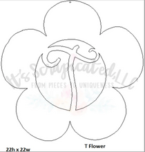 Load image into Gallery viewer, Initial Flower