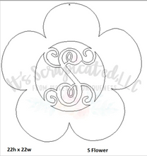 Load image into Gallery viewer, Initial Flower