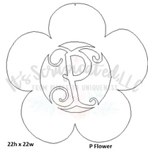 Load image into Gallery viewer, Initial Flower