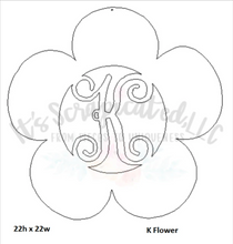 Load image into Gallery viewer, Initial Flower