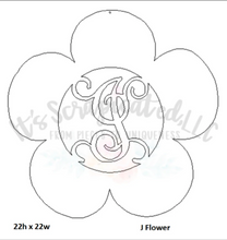 Load image into Gallery viewer, Initial Flower