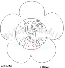 Load image into Gallery viewer, Initial Flower