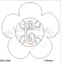 Load image into Gallery viewer, Initial Flower