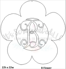 Load image into Gallery viewer, Initial Flower