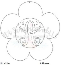 Load image into Gallery viewer, Initial Flower