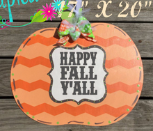 Load image into Gallery viewer, Short Pumpkin - hanging