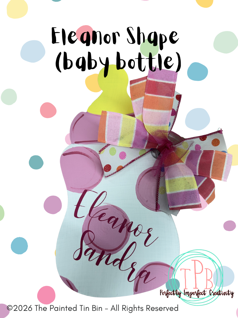 The Eleanor - Baby Bottle shape