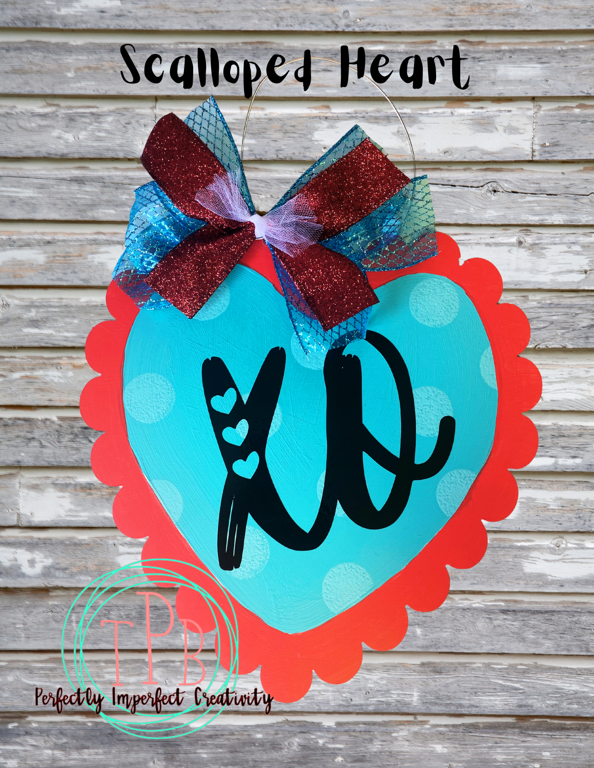 Scalloped Heart