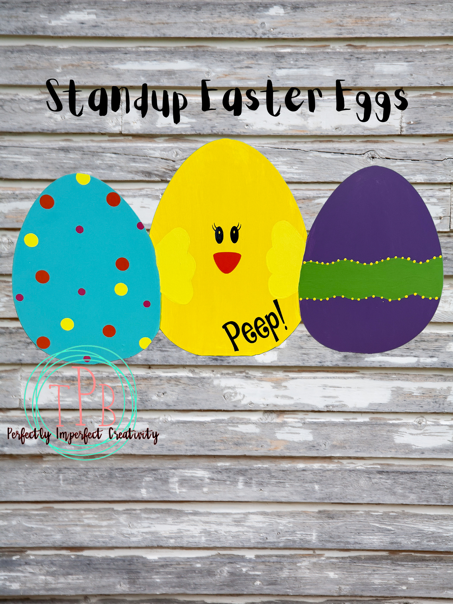 Standing Easter Eggs