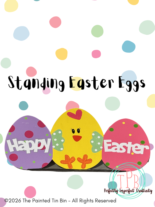 Standing Easter Eggs