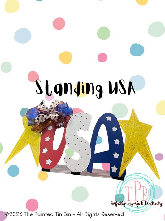 Standing USA Star