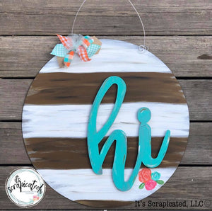 Circle with hi metal