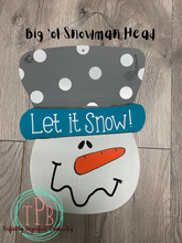 Load image into Gallery viewer, Big Snowman head

