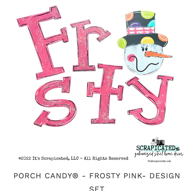 Porch Candy ® Frosty Design Set