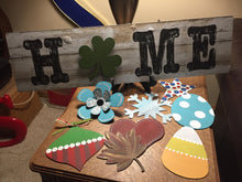 Load image into Gallery viewer, Interchangeable HOME sign
