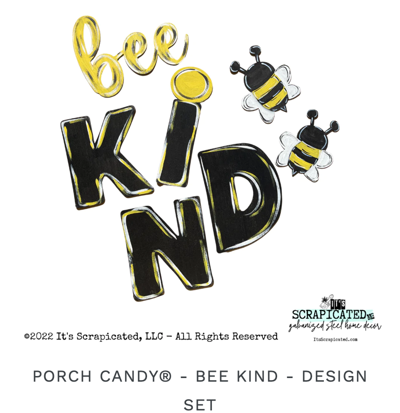 Porch Candy® Bee Kind Design Set