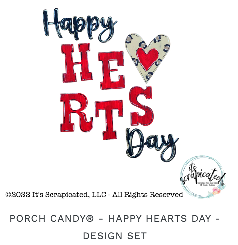 Porch Candy® Happy Hearts Day Design Set