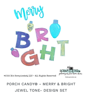 Porch Candy® Merry & Bright  Design Set