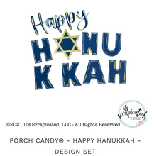 Load image into Gallery viewer, Porch Candy® Happy Hanukkah Design Set
