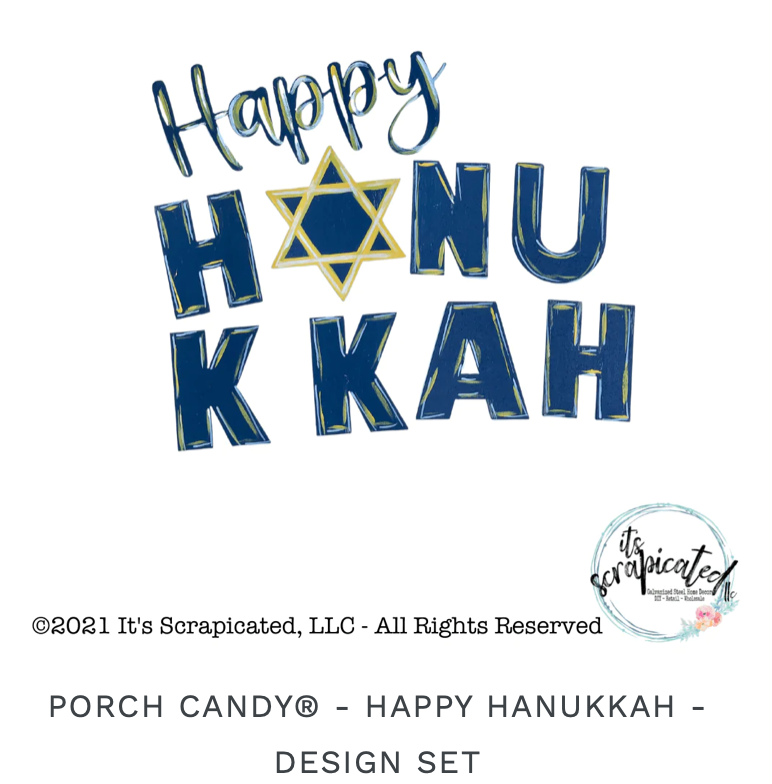 Porch Candy® Happy Hanukkah Design Set