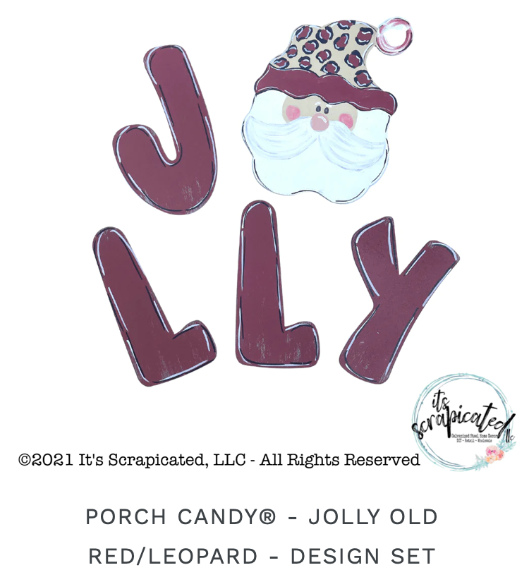 Porch Candy® Jolly Santa Design Set