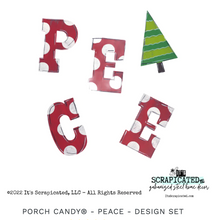 Load image into Gallery viewer, Porch Candy® Peace Tree Design Set
