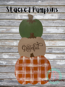 Stacked Pumpkins