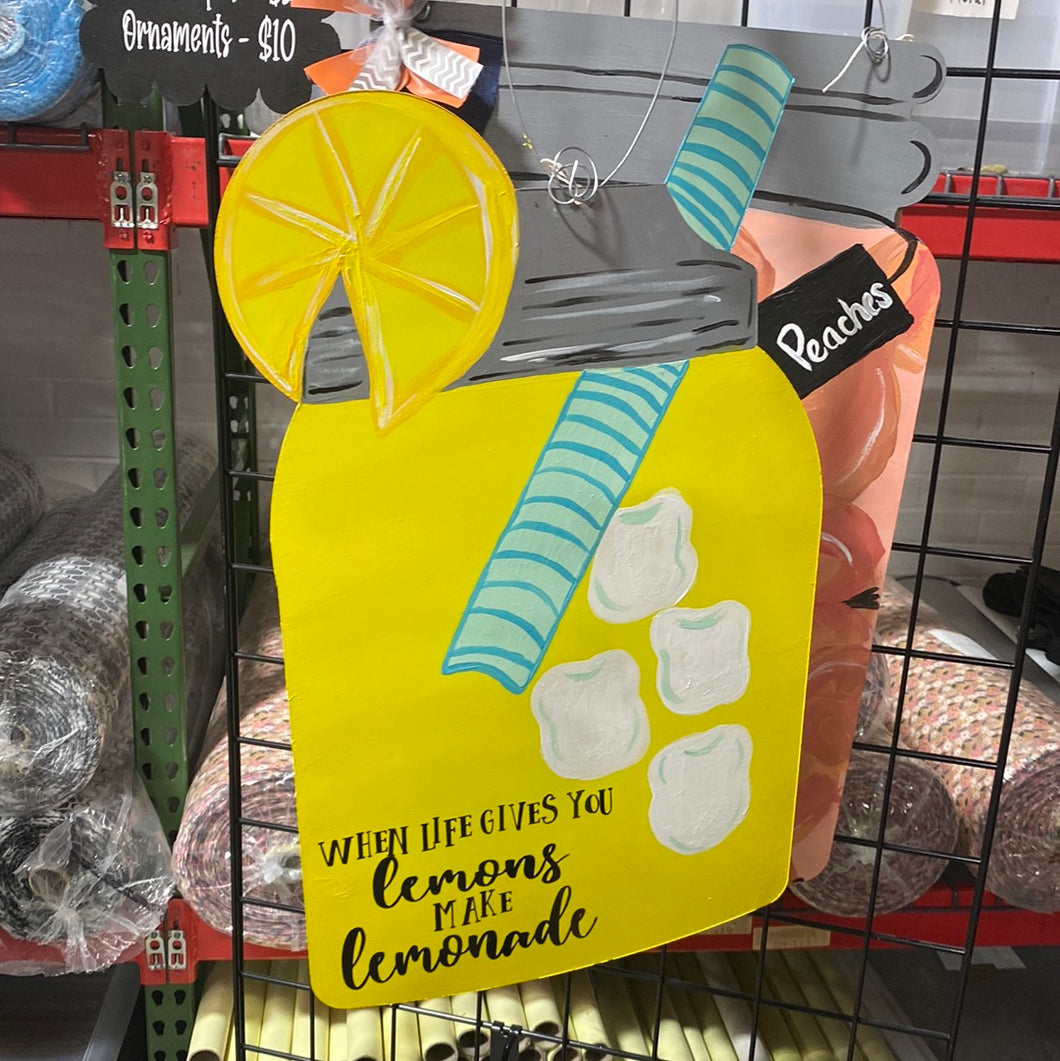 Lemonade jar
