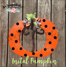 Load image into Gallery viewer, Initial Pumpkin
