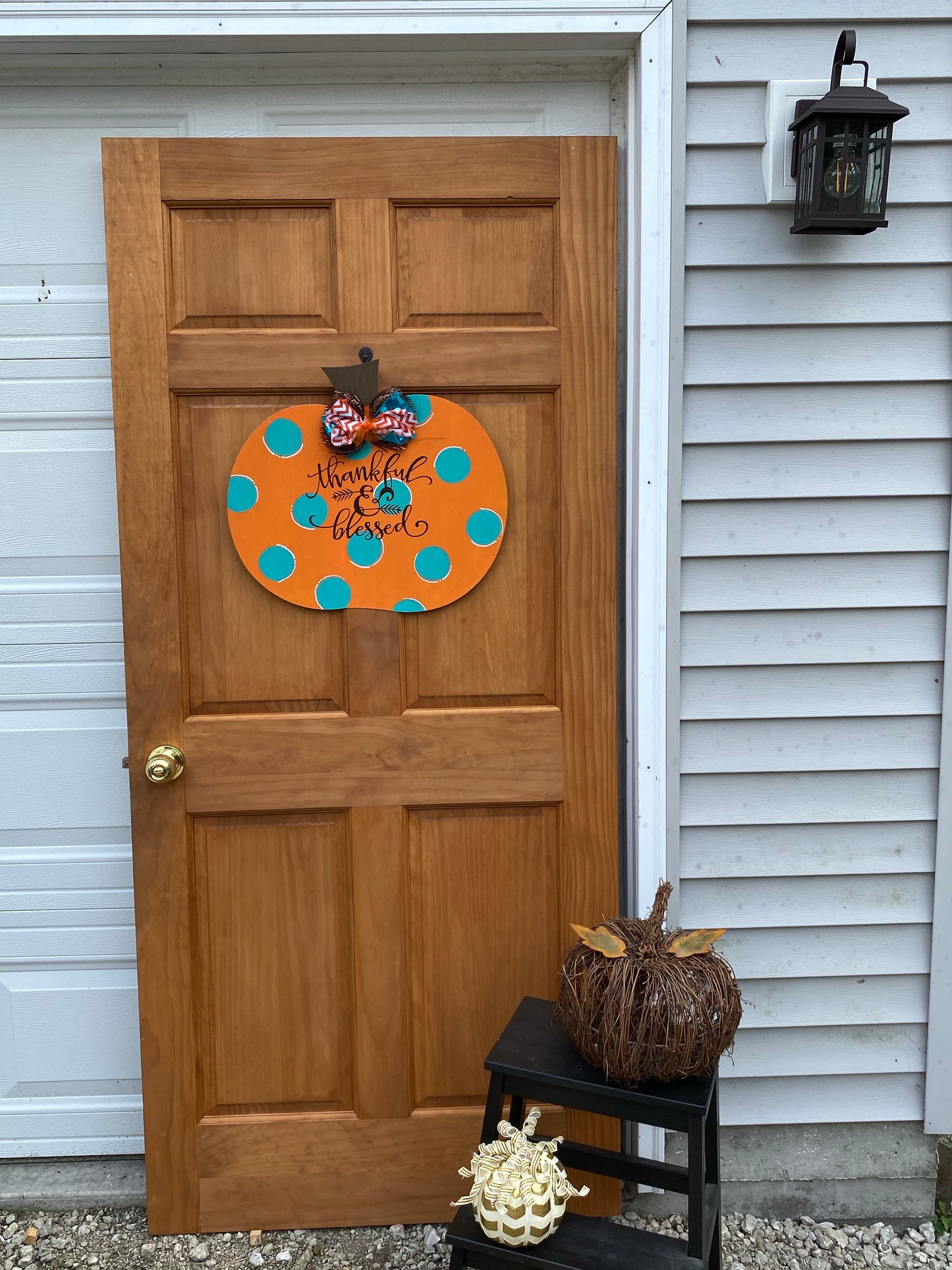 Short Pumpkin - hanging