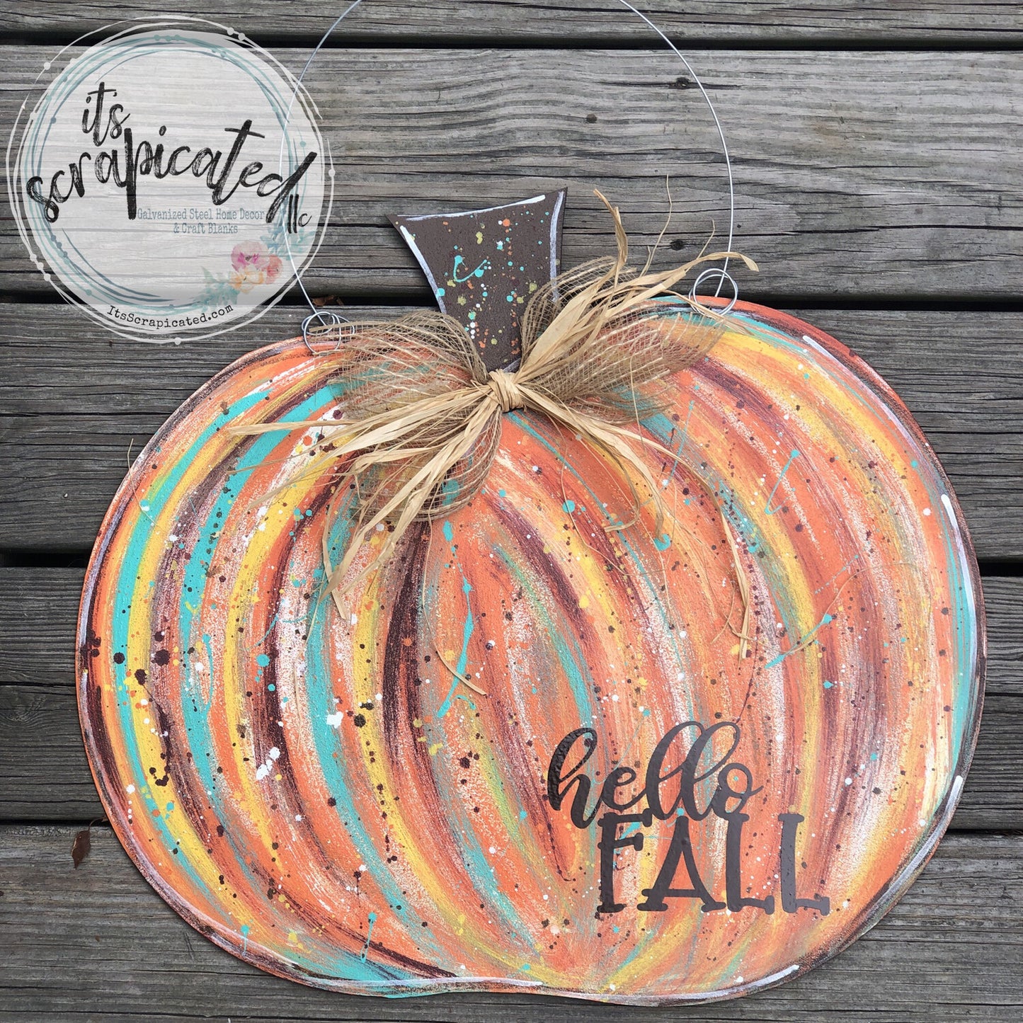 Short Pumpkin - hanging